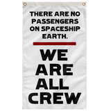 Spaceship Earth Flag - Protest Banner