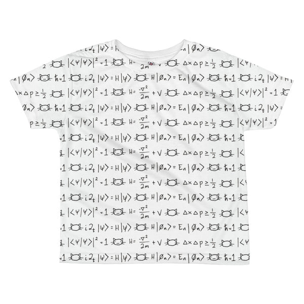 All-over Quantum Hamiltonian Toddler Tshirt - White