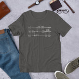 Quantum Teleportation Adult Tshirt