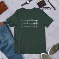 Quantum Teleportation Adult Tshirt